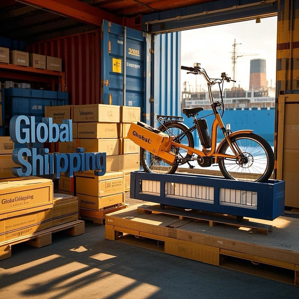 Professional Custom eBikes, Global Shipping