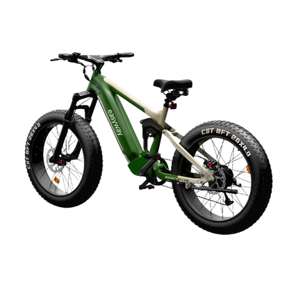 Green - field Galloper, Fearless Riding - ESR6 Electric Bicycle