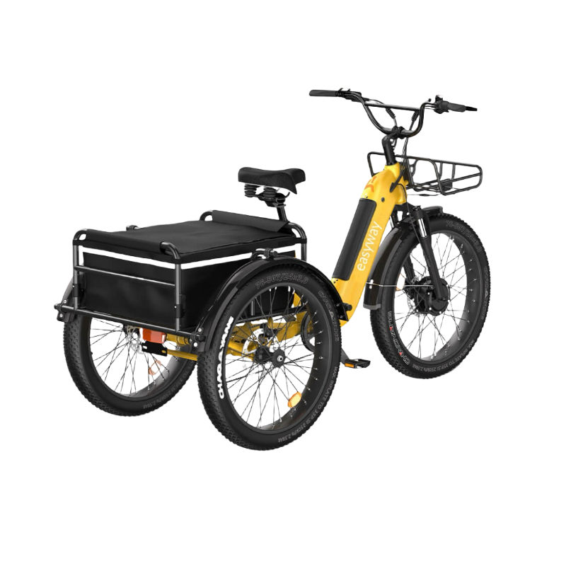 Three - wheel Cargo Carrier, Convenient Travel - EW1 Electric Tricycle