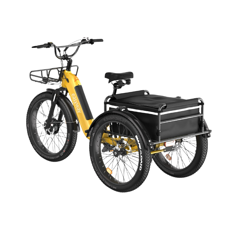 Three - wheel Cargo Carrier, Convenient Travel - EW1 Electric Tricycle