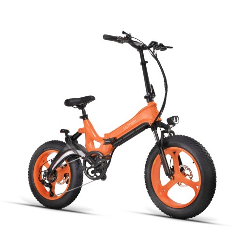 C2 Foldable E-Bike | 750W Motor, 48V12.8Ah Battery, Fat Tire Folding Electric Bike
