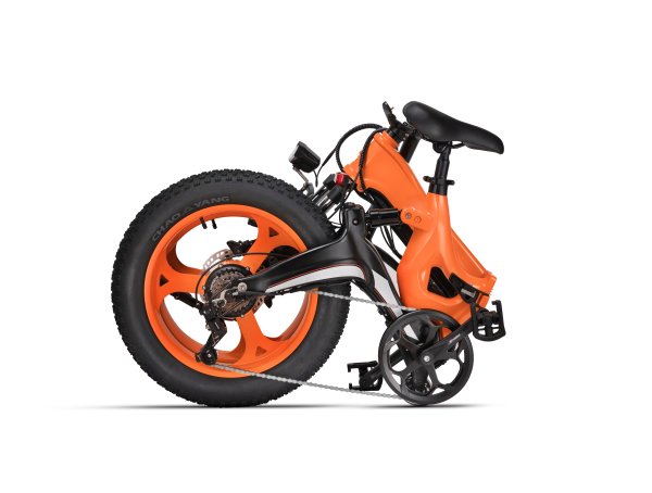 C2 Foldable E-Bike | 750W Motor, 48V12.8Ah Battery, Fat Tire Folding Electric Bike