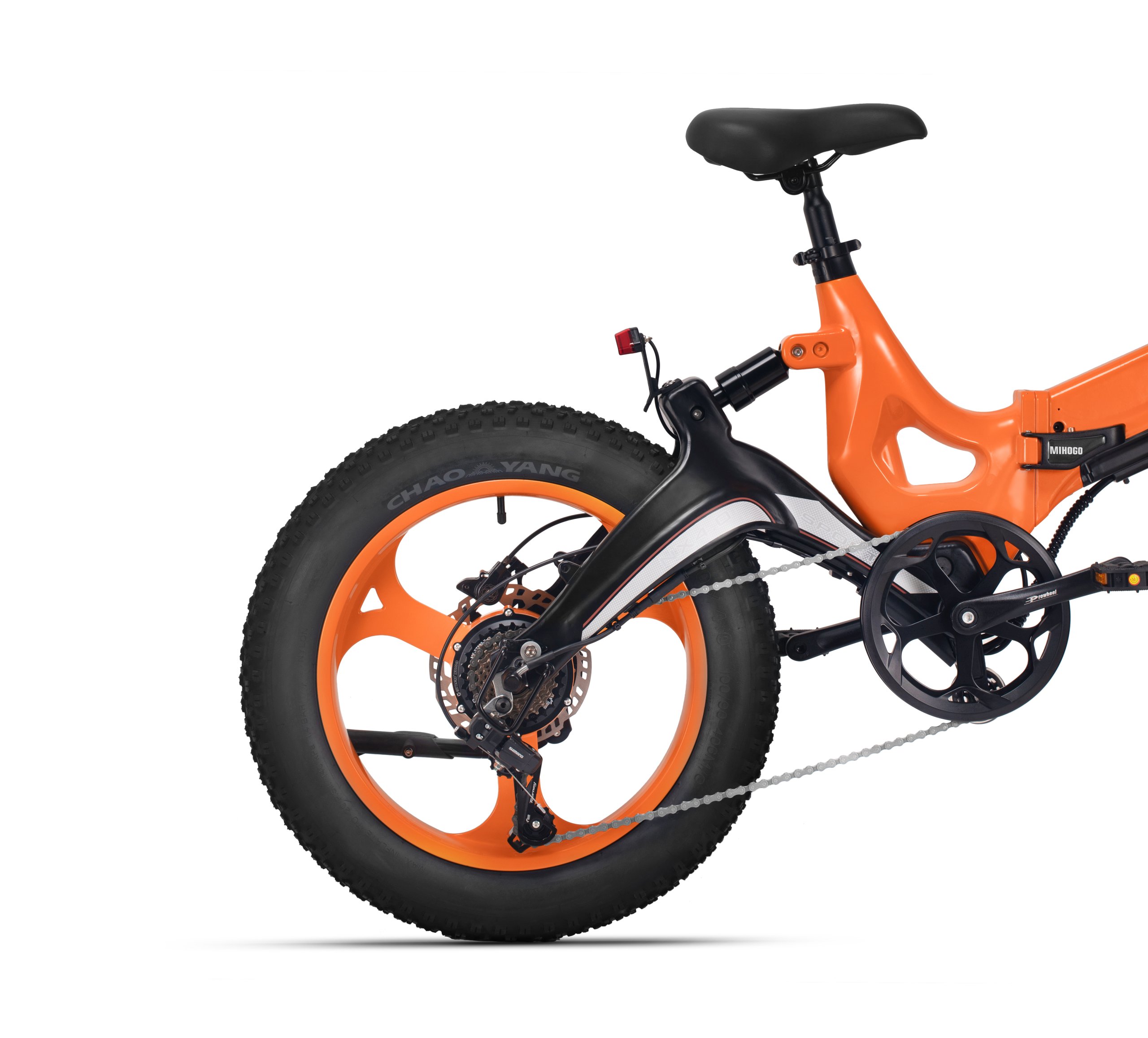 5 轮胎车架后部 scaled e-bike