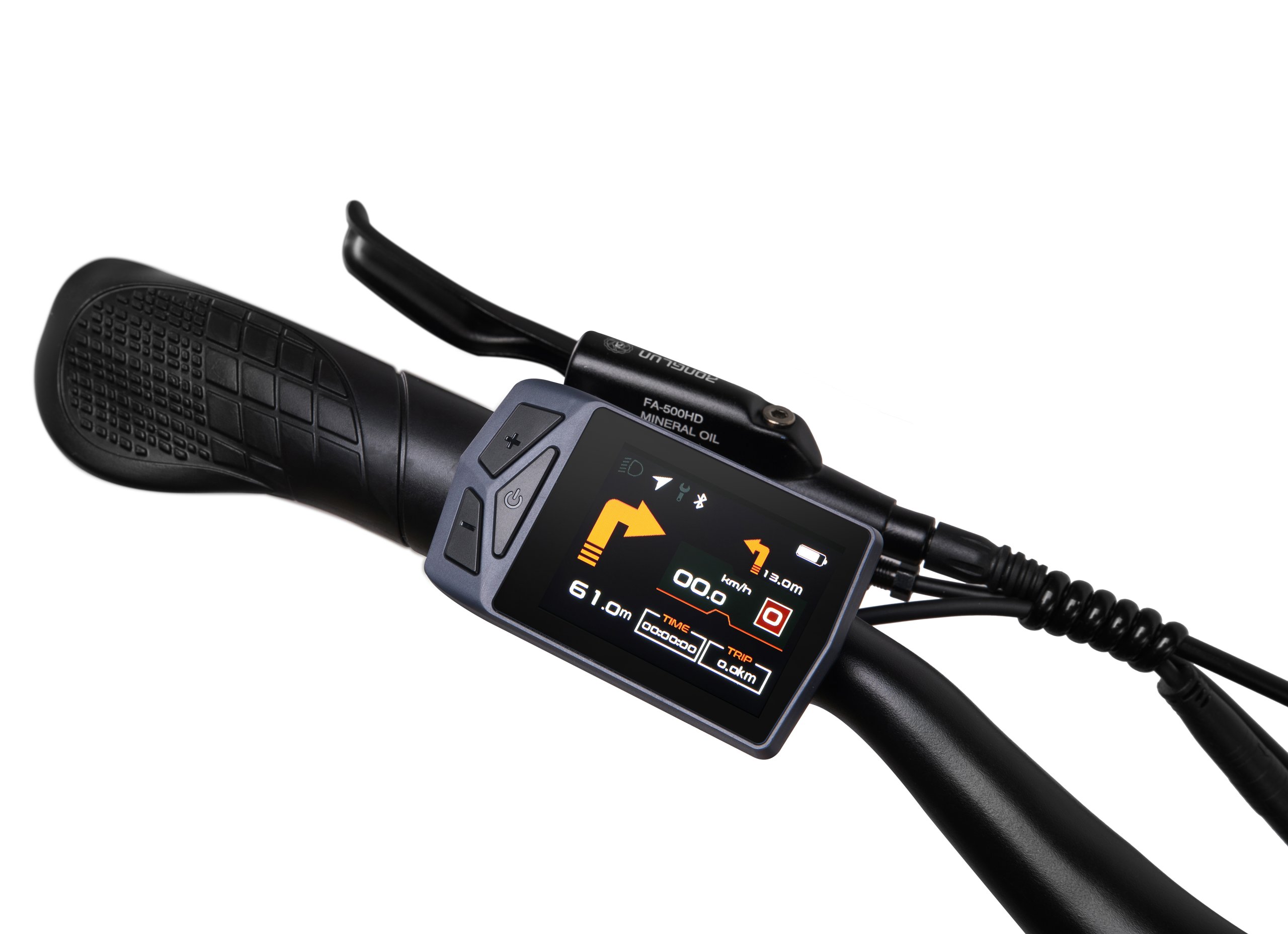 右运动仪表刹把 scaled e-bike